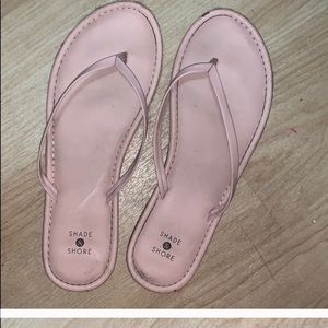 Pink shade and shore Sandles